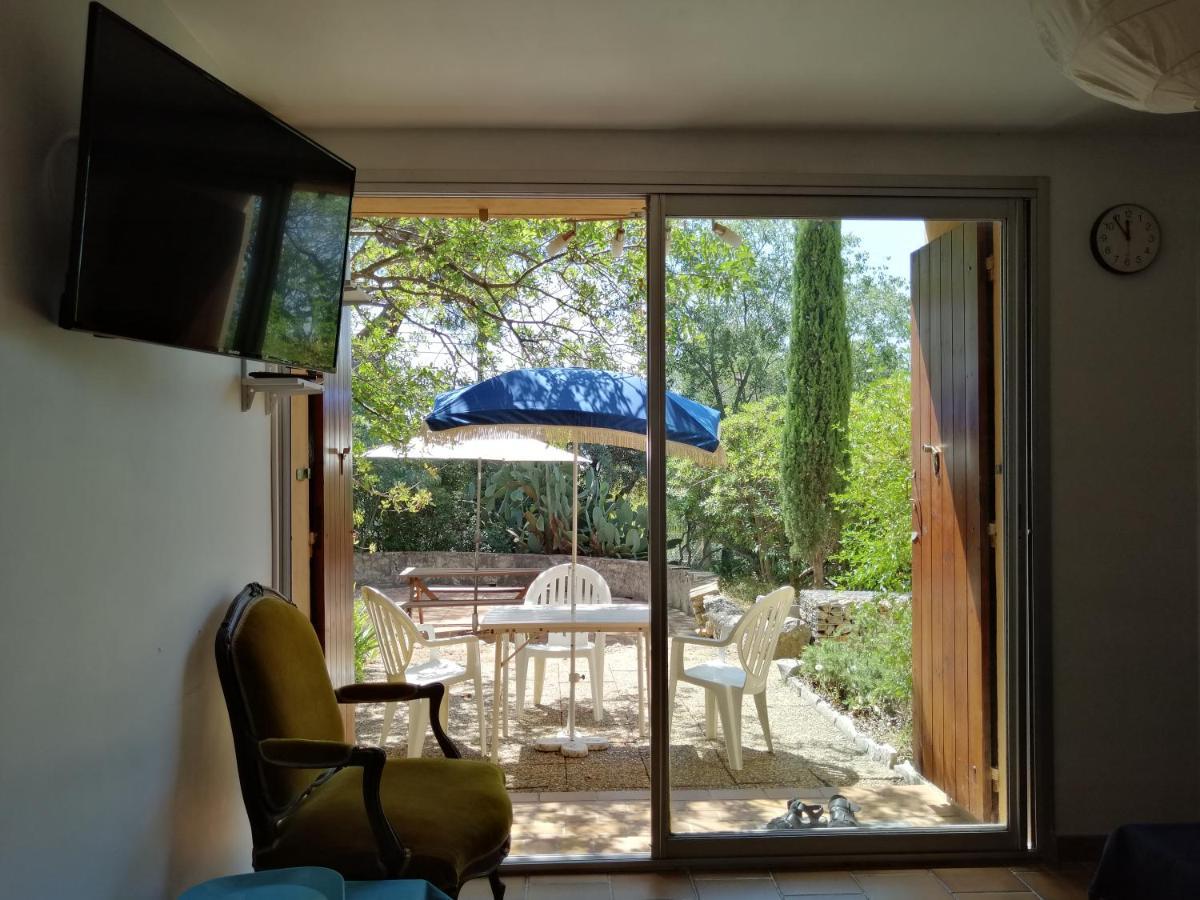T2 36 M2, Rdc De Villa, Clim, Gd Jardin Clos, Animx Ok, Quartier Mt Faron Tres Calme, Wifi, Parking Toulon Exterior foto