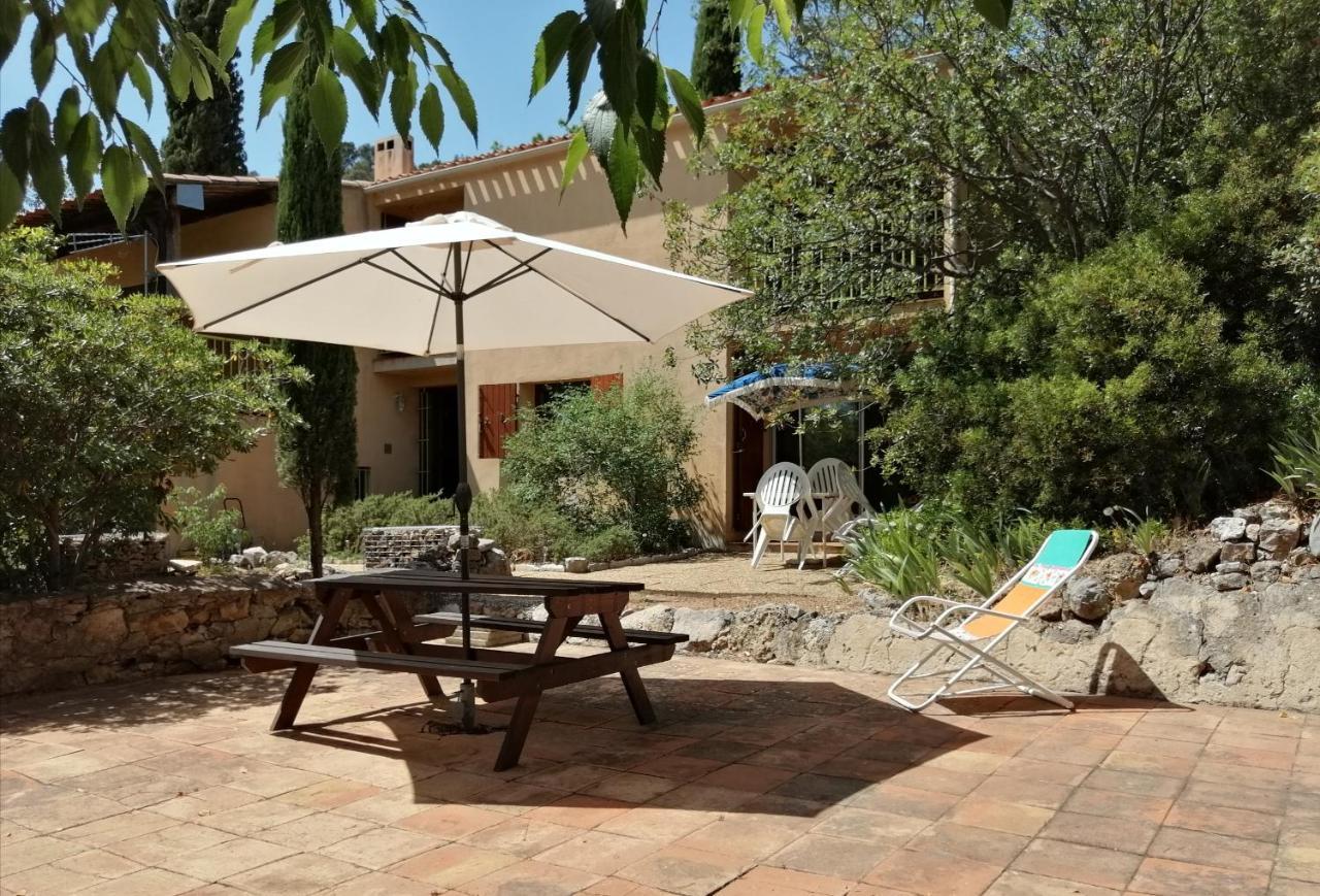 T2 36 M2, Rdc De Villa, Clim, Gd Jardin Clos, Animx Ok, Quartier Mt Faron Tres Calme, Wifi, Parking Toulon Exterior foto